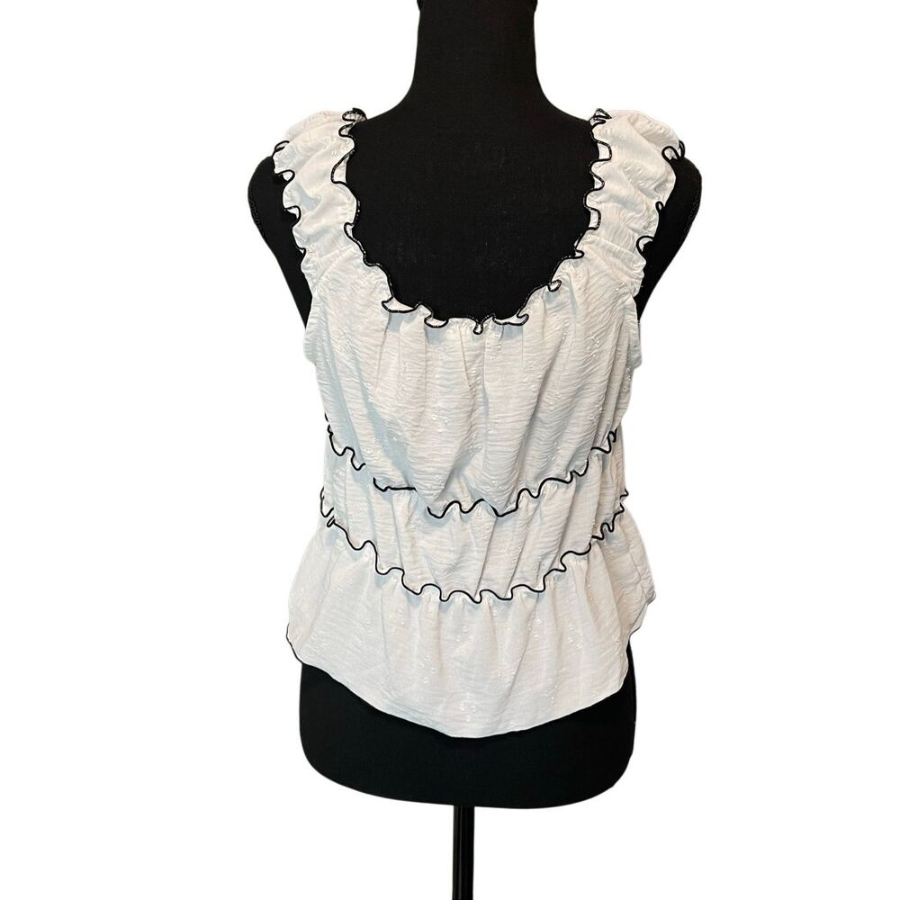 Kirious Women’s Contrast Bow Baby Doll Halter/Tank Top - Picture 10 of 13